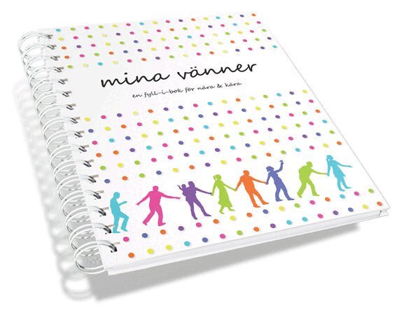Hanna Bühlman - Mina vänner - en fyll-i-bok om vuxen vänskap, Häftad