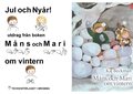 Jul och Ny�r - utdrag fr�n boken M�ns och Mari om vintern - Barnbok med tecken f�r h�rande barn