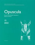 Opuscula 15 | 2022