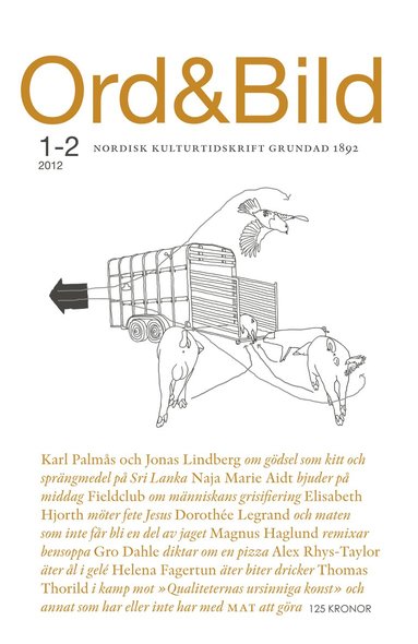 Ord&Bild 1-2(2012) Vad är mat och vad är annat?