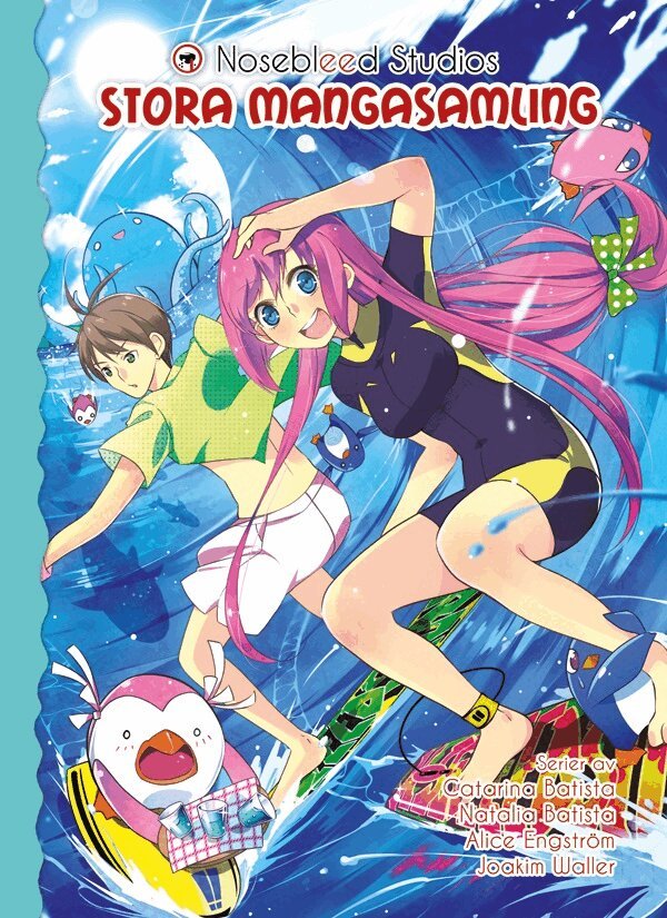 Catarina Batista, Natalia Batista, Joakim Waller, Alice Engström - Nosebleed Studios stora mangasamling, Inbunden
