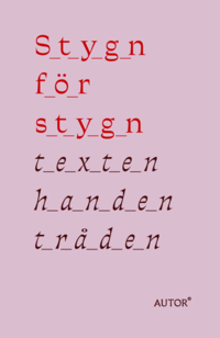 Stygn f�r stygn