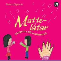 e-Bok Mattelåtar  sångerna till Mattemusik <br />                        CD bok