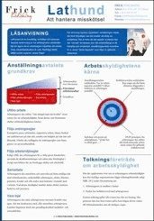 Georg Frick - Lathund : att hantera misskötsel, Övrigt