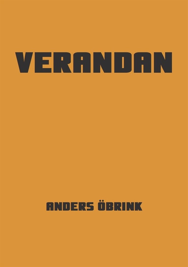 Anders Öbrink - Verandan, E-bok. Tillgänglighet: Lägg i varukorg
