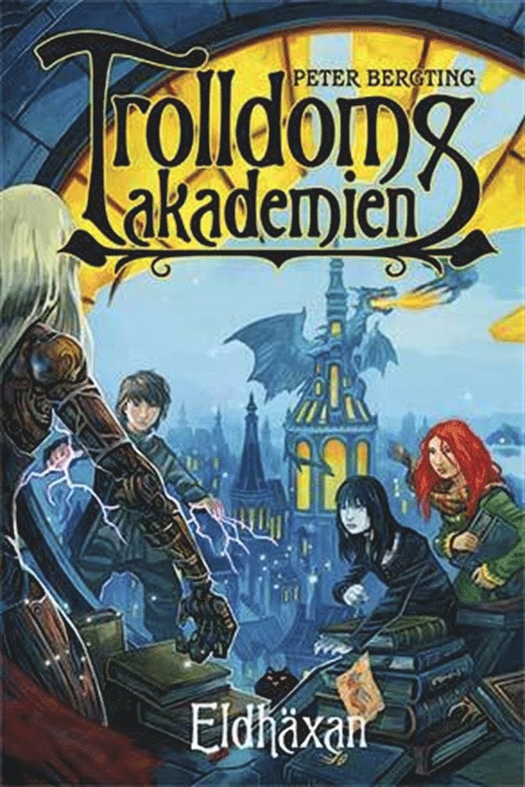 Peter Bergting - Trolldomsakademien Eldhäxan, Ljudbok