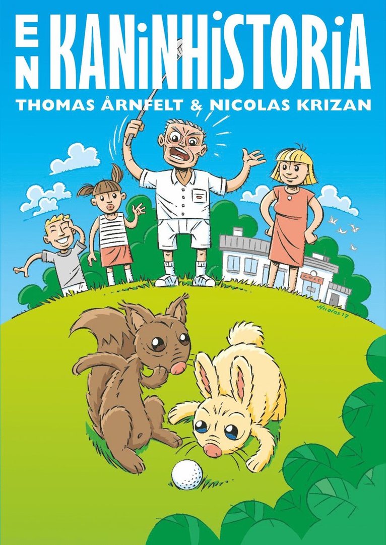 Thomas Årnfelt - En kaninhistoria, Inbunden