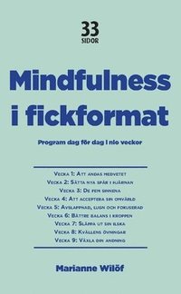 Mindfulness i fickformat : Program dag för dag i nio veckor