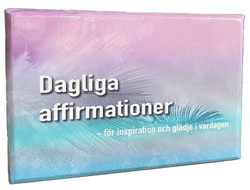 Dagliga affirmationer : för inspiration och glädje i vardagen, Övrigt