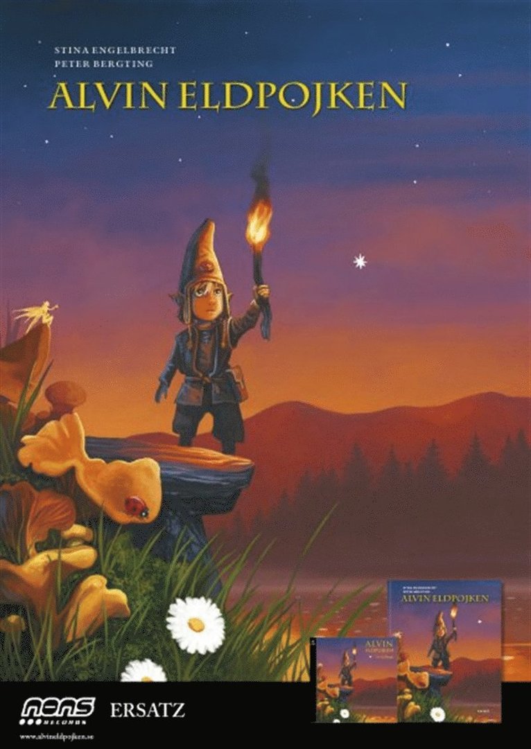Stina Engelbrecht - Alvin Eldpojken, Ljudbok