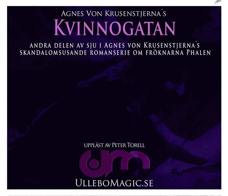 Agnes von Krusenstjerna - Kvinnogatan, Ljudbok
