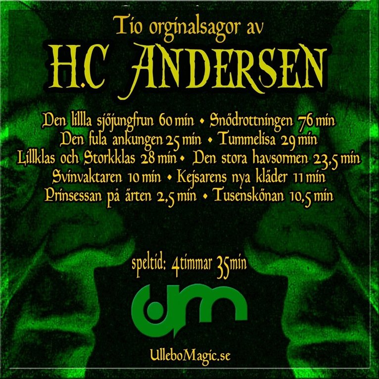H.C Andersen - H.C Andersens sagor, Ljudbok