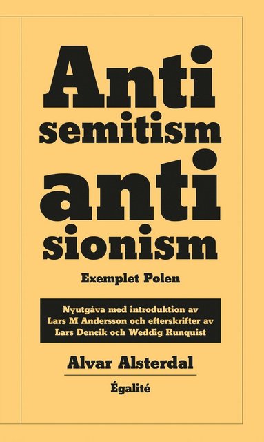 Antisemitism antisionism : exemplet Polen