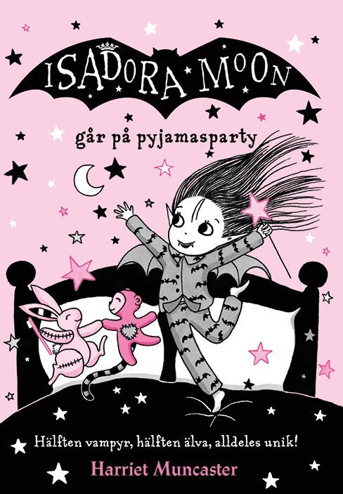 Harriet Muncaster - Isadora Moon går på pyjamasparty, Inbunden