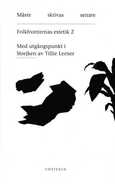 Tillie Lerner, Martin Högström, Jackqueline Frost, Ingela Johansson Måste skrivas senare