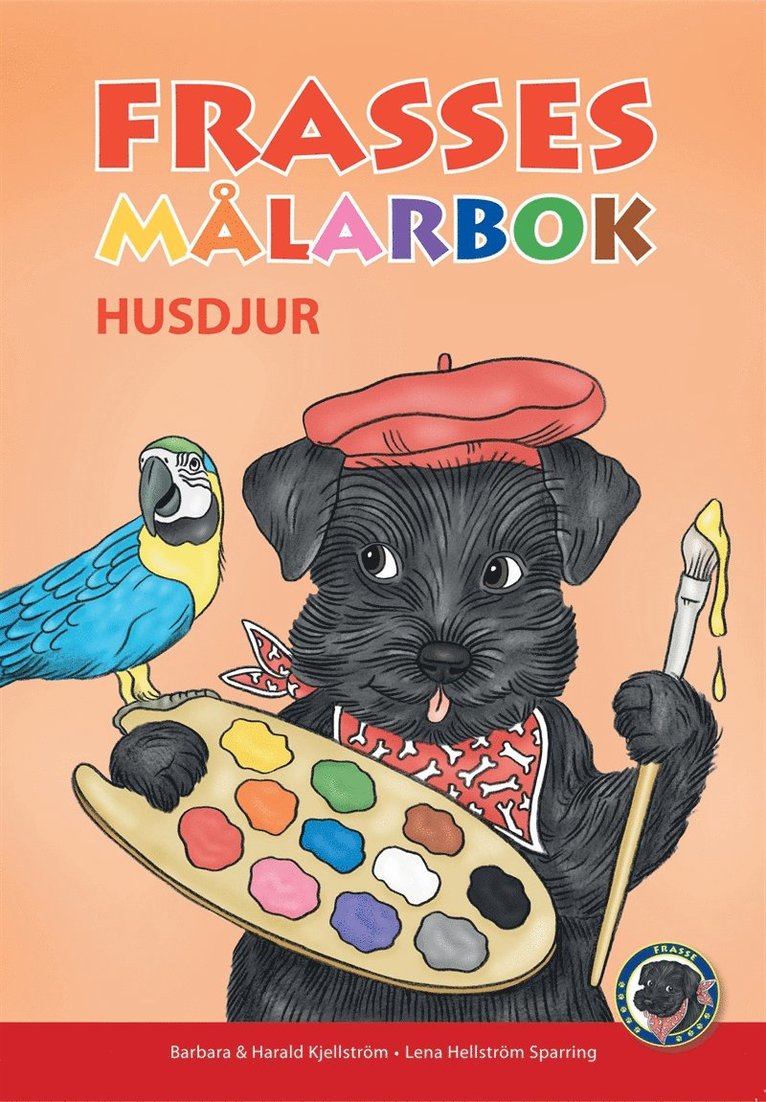 Barbara Kjellström, Harald Kjellström - Frasses Målarbok Husdjur, E-bok