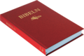 Svenska Folkbibeln 2015 Slimline, röd i hårdpärm