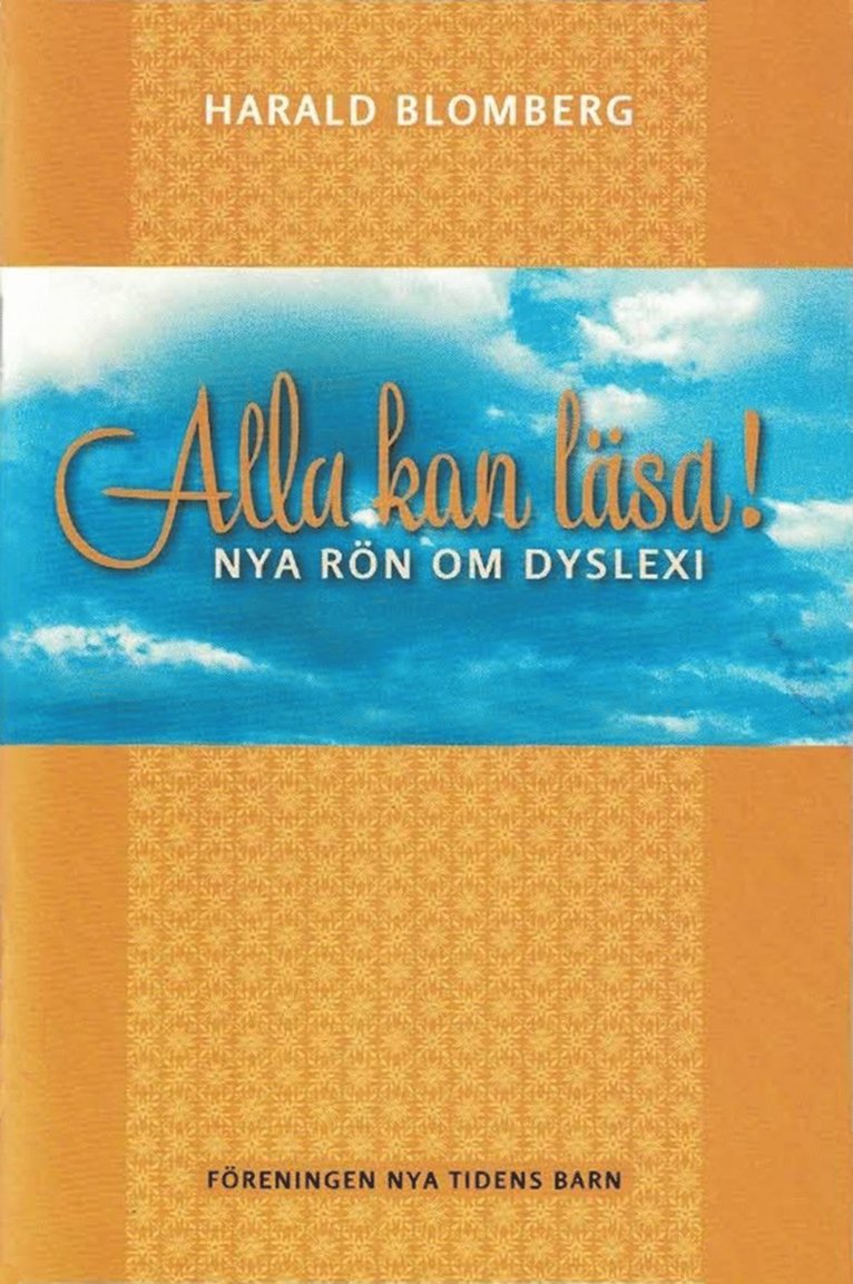Harald Blomberg - Alla kan läsa - Nya rön om dyslexi, Ljudbok