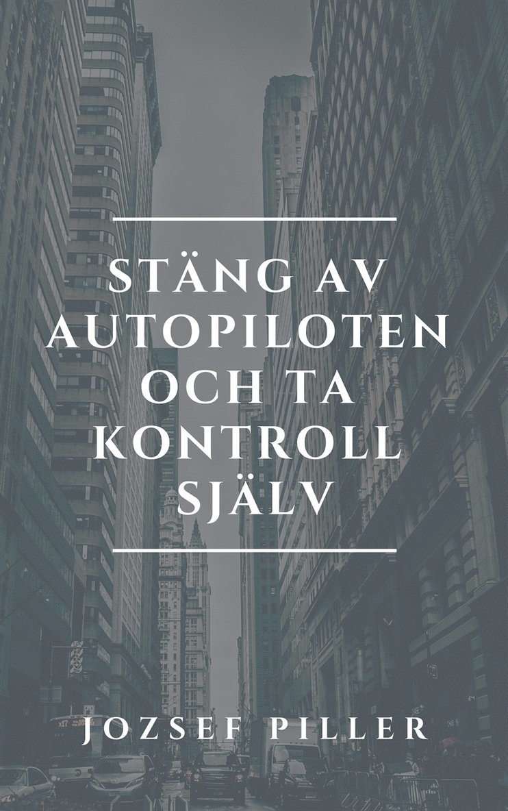 Jozsef Piller - Stäng av autopiloten och ta kontroll själv, Ljudbok