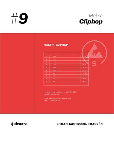 Johan Jacobsson Franzén - Mokira: Cliphop, Häftad