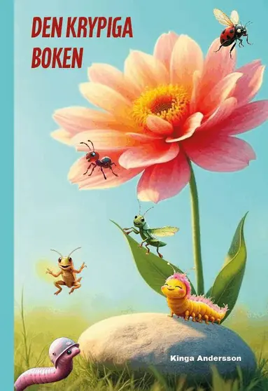 Kinga Andersson - Den krypiga boken, Inbunden