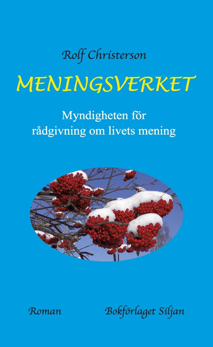 Rolf Christerson - Meningsverket : myndigheten för rådgivning om livets mening, Kartonnage. Tillgänglighet: Lägg i varukorg