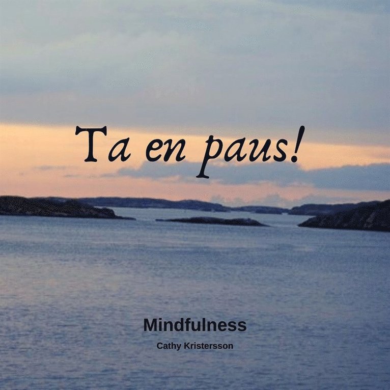 Cathy Kristersson - Ta en paus!, Ljudbok
