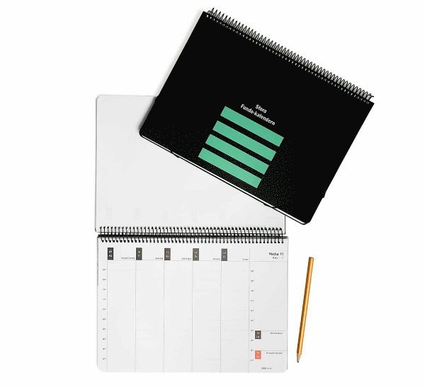 Kalender 2024/2025 Stora Fundo-kalendern (liggande A4), Häftad