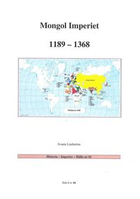 Mongol Imperiet 1189 - 1368