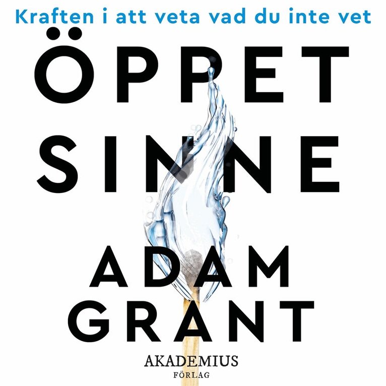 Adam Grant - Öppet sinne, Ljudbok