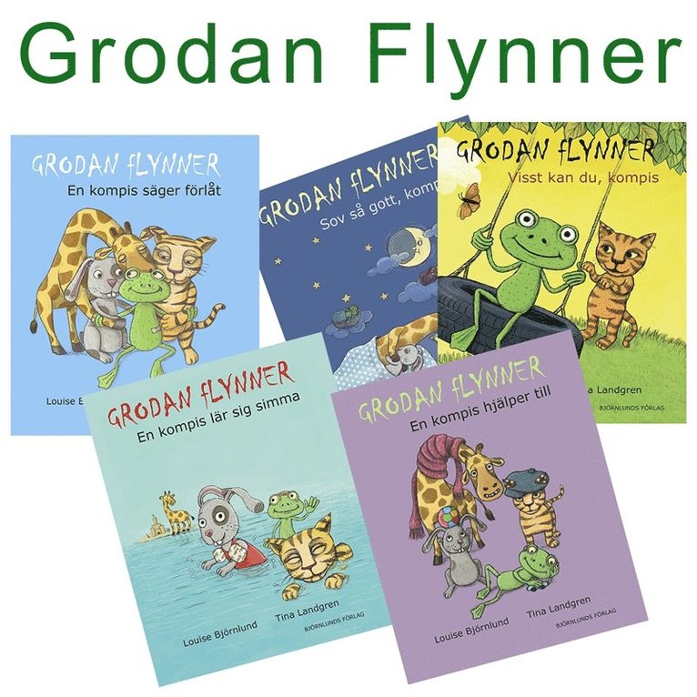 Louise Björnlund - Grodan Flynner - Samlingsugåva, Ljudbok