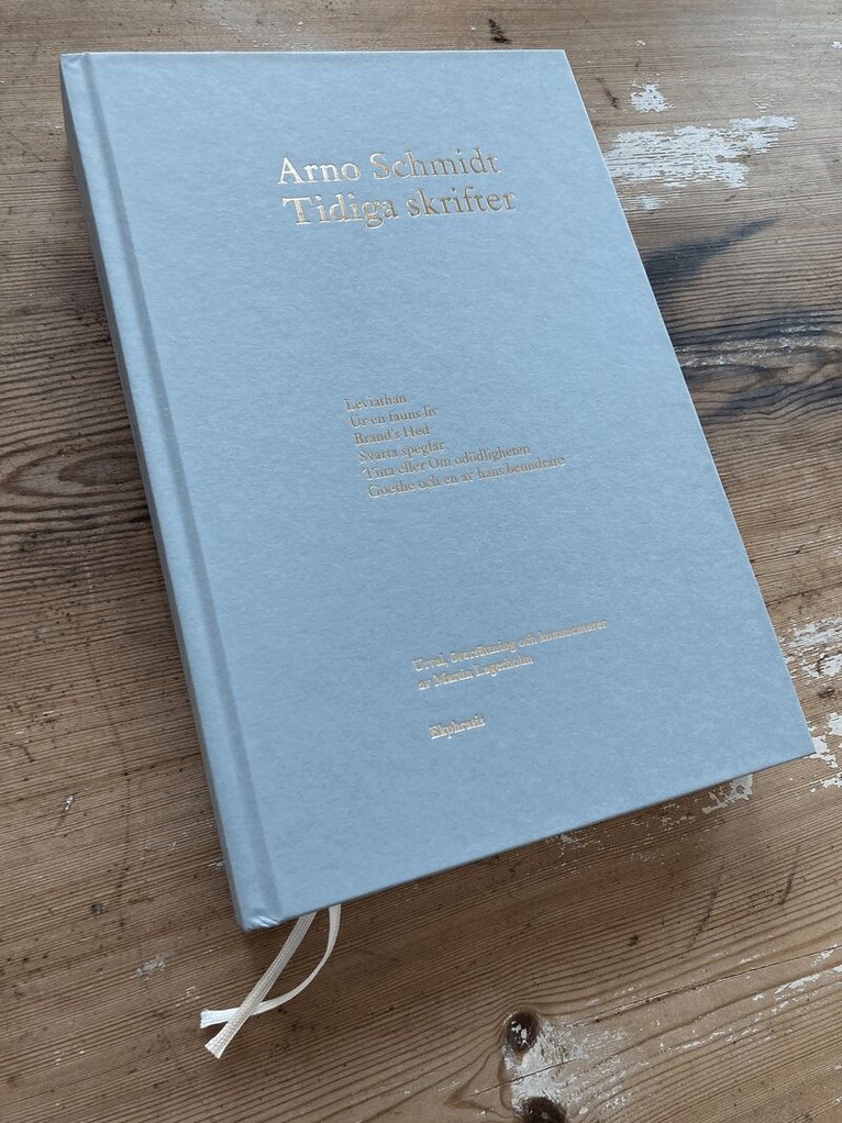 Arno Schmidt - Tidiga skrifter, Inbunden