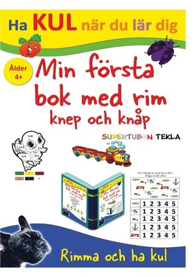 Min första bok med rim knep och knåp – med Supertuben Tekla