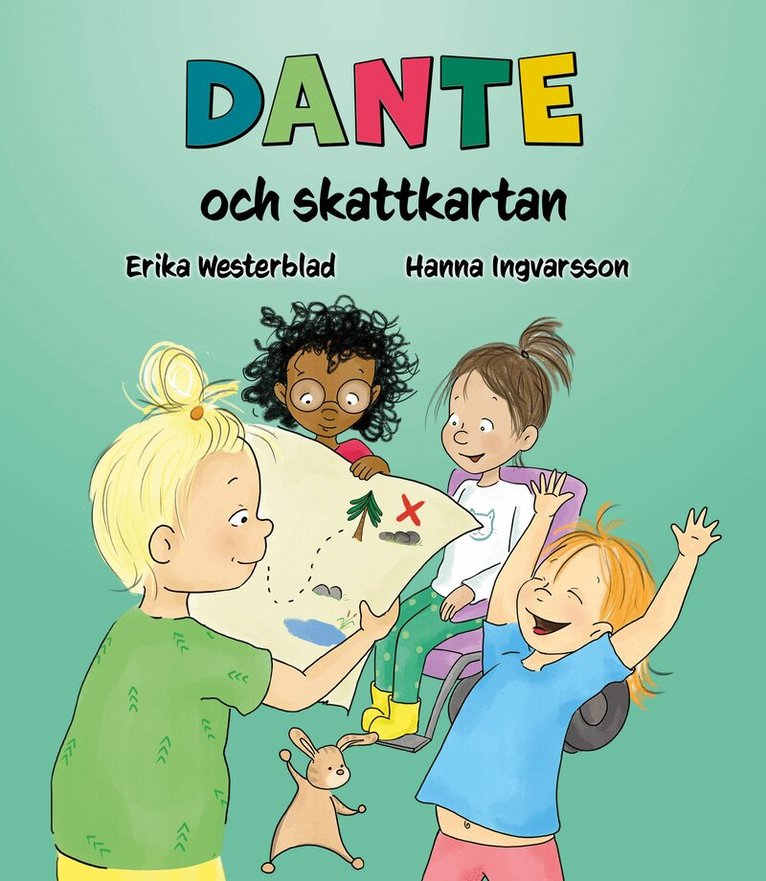 Erika Westerblad - Dante och skattkartan, Inbunden