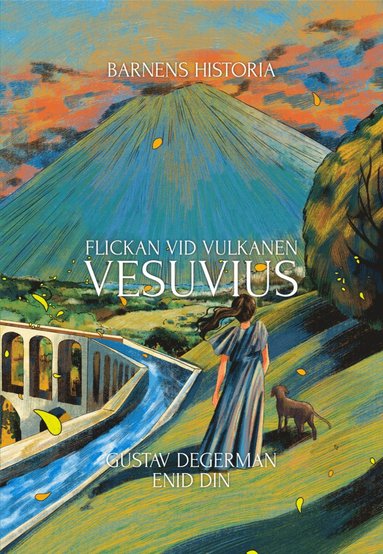 Gustav Degerman Flickan vid vulkanen Vesuvius