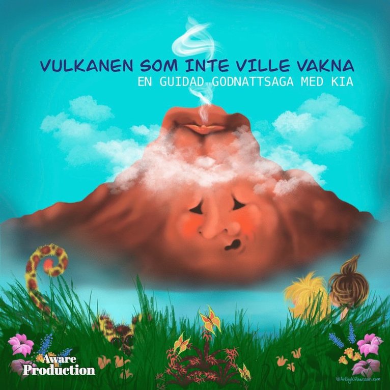 Kia Temmes - Vulkanen som inte ville vakna, en guidad godnattsaga, Ljudbok