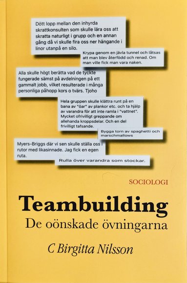 C Birgitta Nilsson Teambuilding : de oönskade övningarna