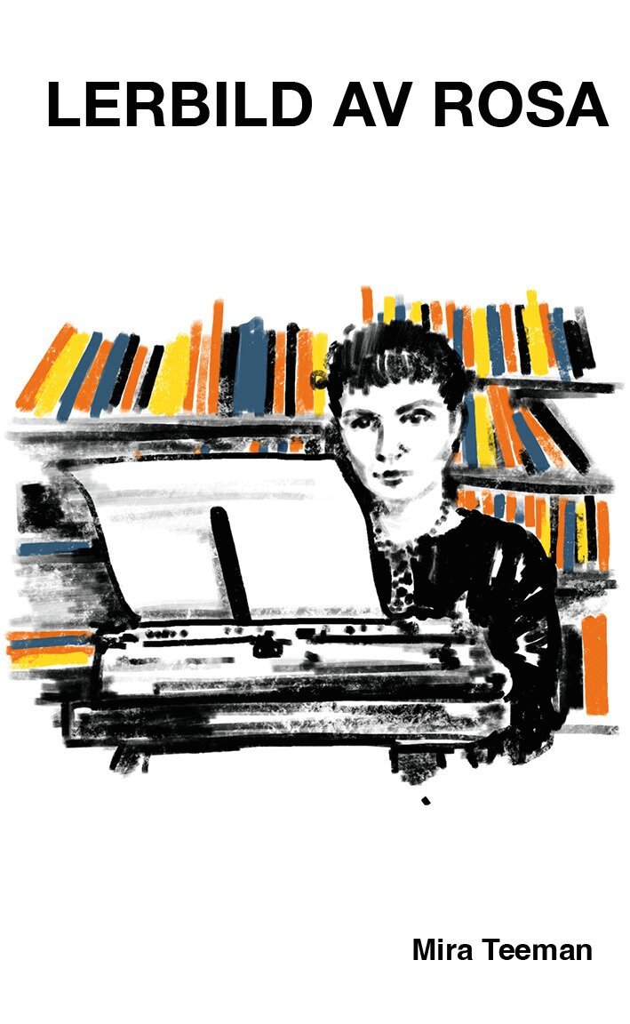 Mira Teeman - Lerbild av Rosa, Inbunden