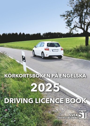 Körkortsboken på Engelska 2025 / Driving licence book av Svea Trafikutbildning