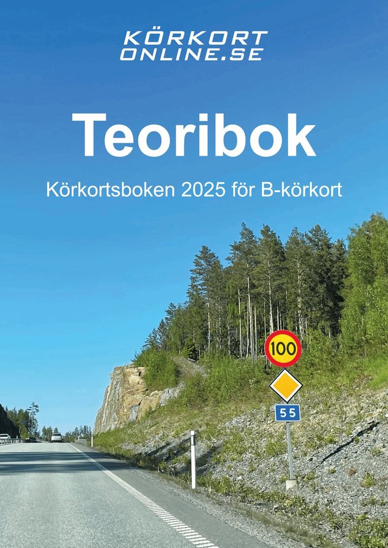 Körkortonline.se - Teoribok : Körkortsboken 2025 för B-körkort, Häftad