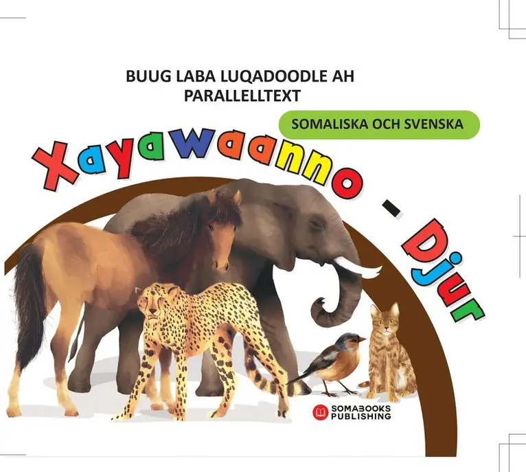Xayawaanno : Djur, Kartonnage. Tillgänglighet: Lägg i varukorg