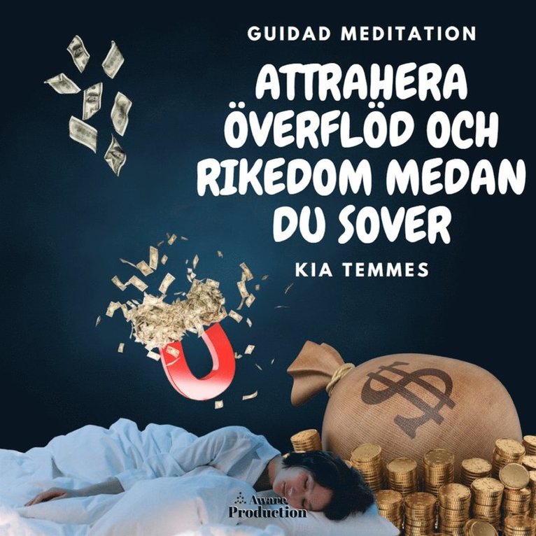 Kia Temmes - Attrahera överflöd och rikedom medan du sover, Ljudbok