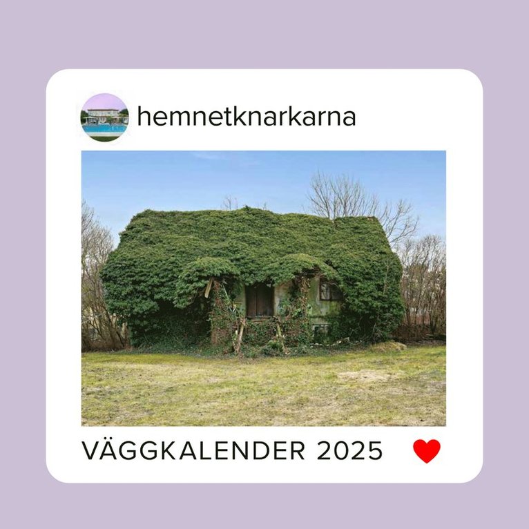 Hemnetknarkarna : väggkalender 2025, Övrigt