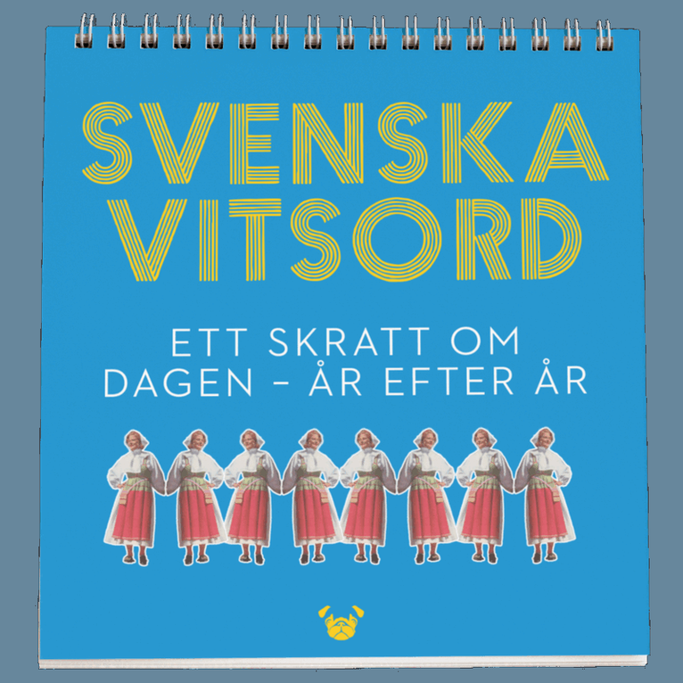 Svenska vitsord - bordskalender, Häftad