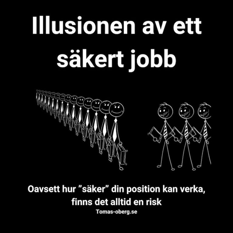 Tomas Öberg - Illusionen av ett säkert jobb, Ljudbok