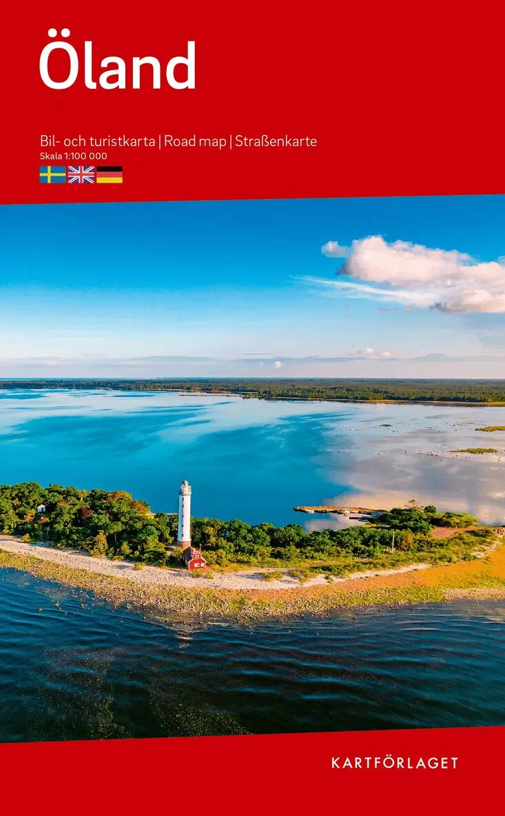 Öland Kartförlaget Väg- och fritidskarta