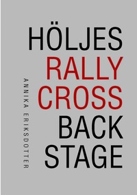 Hljes rallycross backstage