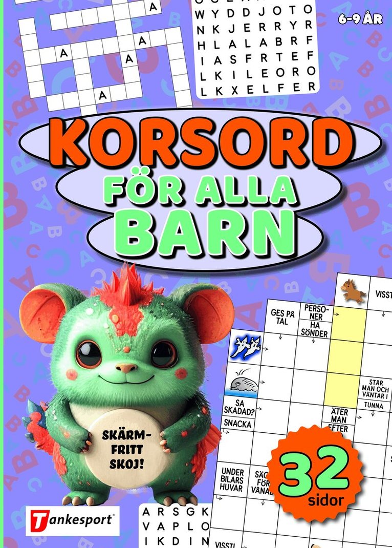 Korsord för alla barn, Häftad