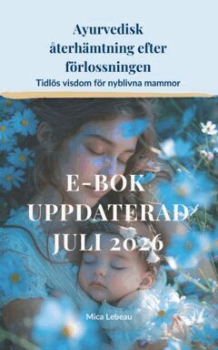Mica Lebeau - Ayurvedisk återhämtning efter förlossningen : Tidlös visdom för nyblivna mammor, E-bok. Tillgänglighet: Lägg i varukorg