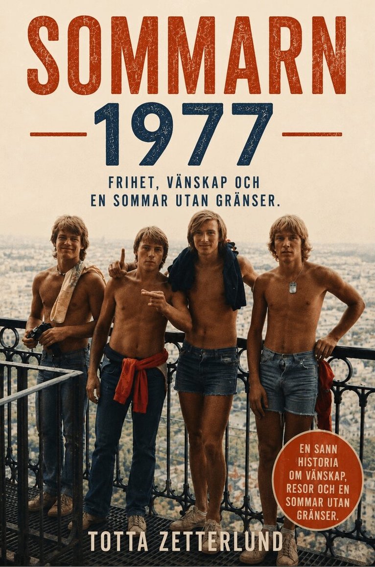 Totta Zetterlund - Sommarn 1977 : Frihet, vänskap och en sommar utan gränser, Häftad